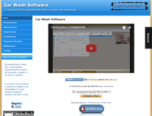 Tablet Screenshot of carwashsoft.com